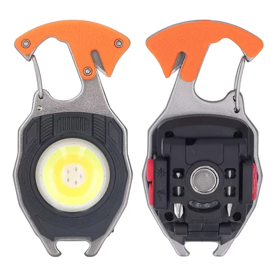 Mini Llavero, Encendedor , Linterna Led Multifuncional