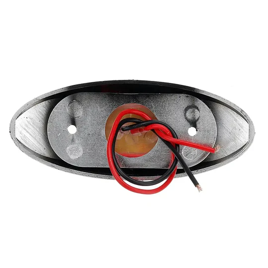 Luz Led Indicador Lateral Señal Posicion Camion Rampla FIJA 12-24V Rojo, Blanco y Ambar