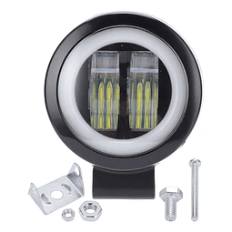 Lámpara Auxiliar Led De Luz De Niebla 4d Lente Doble 20w