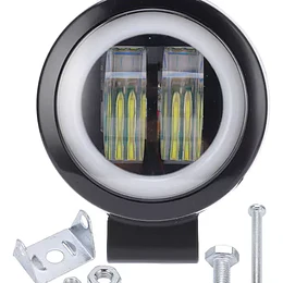 Lámpara Auxiliar Led De Luz De Niebla 4d Lente Doble 20w