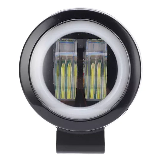 Lámpara Auxiliar Led De Luz De Niebla 4d Lente Doble 20w