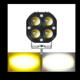 Faro Antiniebla Para Moto Proyector Externo