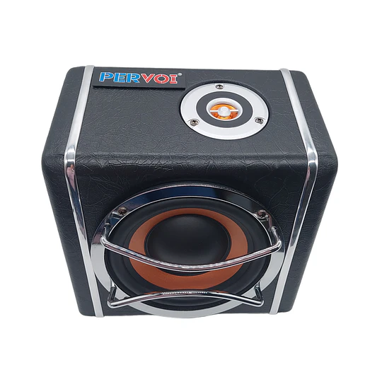 Subwoofer Amplificado Pervoi + Kit De Cables