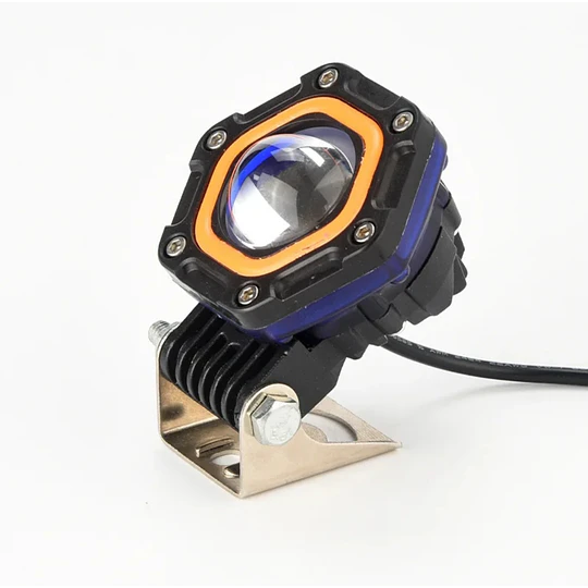Faro Led De Seis Estrellas Para Motocicleta