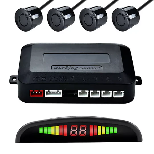 Sensor De Retroceso 4 Puntos Automovil