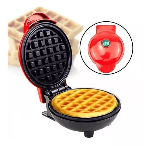 Mini Waflera Repostería Eléctrica Redonda Wafles