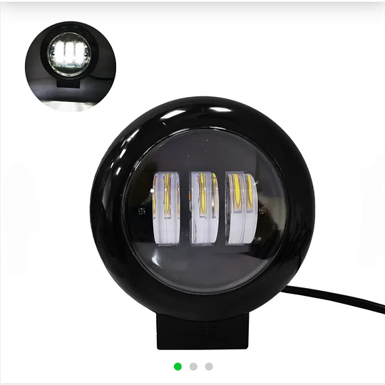 Foco Luz Neblinero 30w Led Spot Auto Moto Caminoneta Lupa
