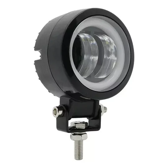  Faro  Hiper Led 20w Lupa 7d Ojo De Ángel Gel Blancofijo
