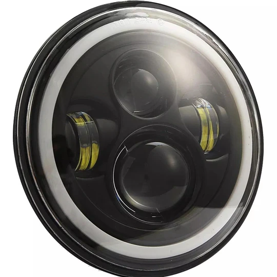 1 Faro Led Wrangler Vocho Para Jeep Rgb