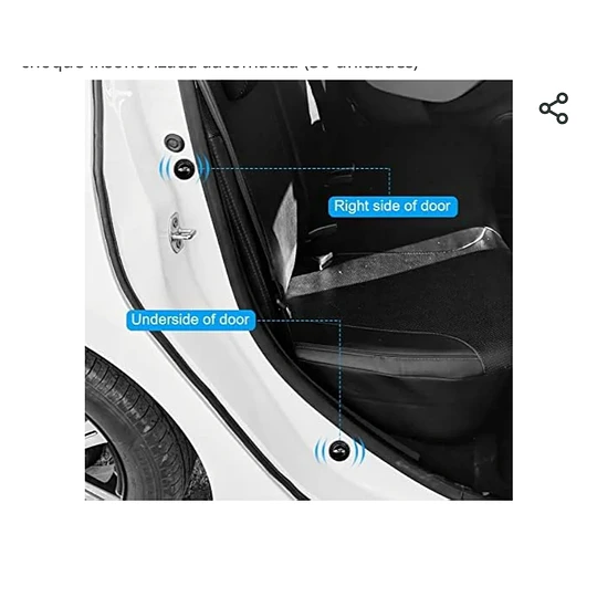  4 Amortiguadores Protector Para Puertas De Auto