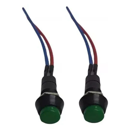 Pack 10 Interruptor Tipo Pulsador Boton Switch
