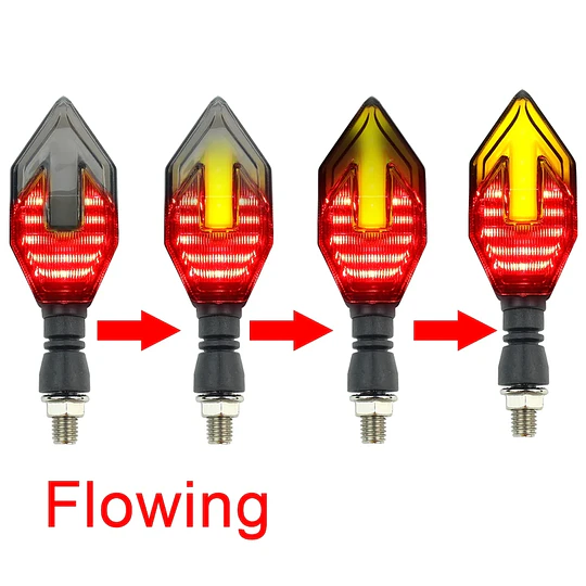 Kit Neblinero Luces Intermitentes Direccionales Led De Moto