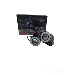 X2 Foco Neblinero Led Foco Para Motos Kit Foco Neblineros