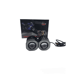 X2 Foco Neblinero Led Foco Para Motos Kit Foco Neblineros