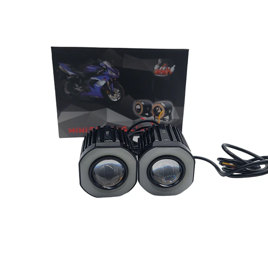 X2 Foco Neblinero Led Foco Para Motos Kit Foco Neblineros