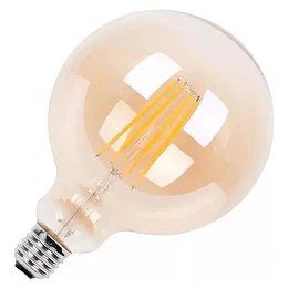 Ampolletas Vintage Ampolleta Led E27 Globo 6w Cálido