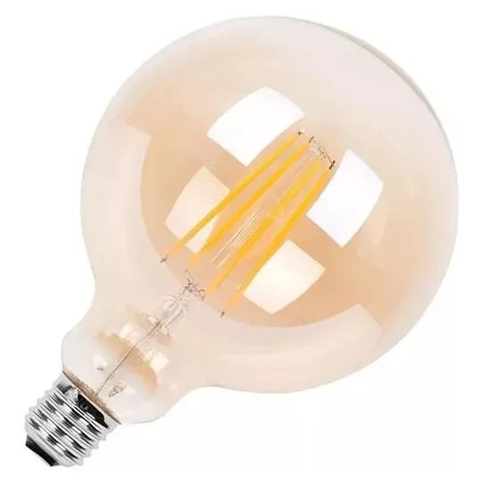 Ampolletas Vintage Ampolleta Led E27 Globo 6w Cálido
