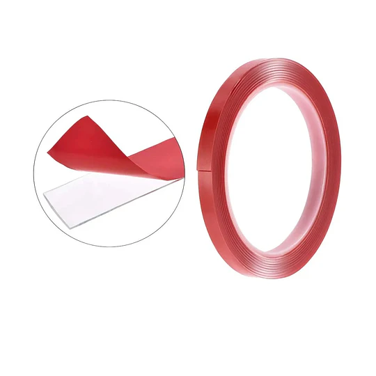  Cintas Adhesivas Doble Cara Transparente De 0,8 Cm X1 M