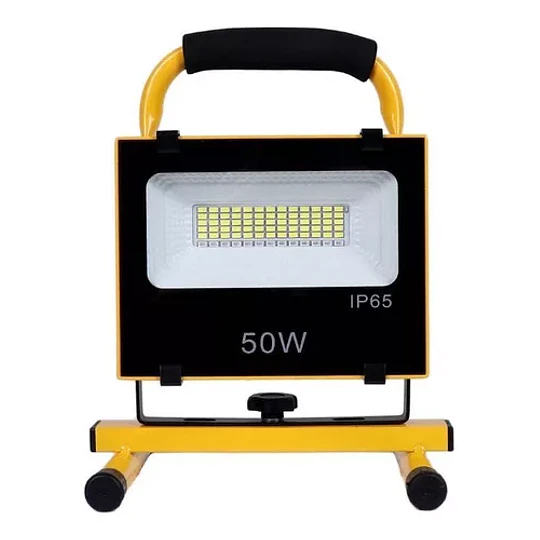 Foco Proyector Led Recargable Portátil 50w