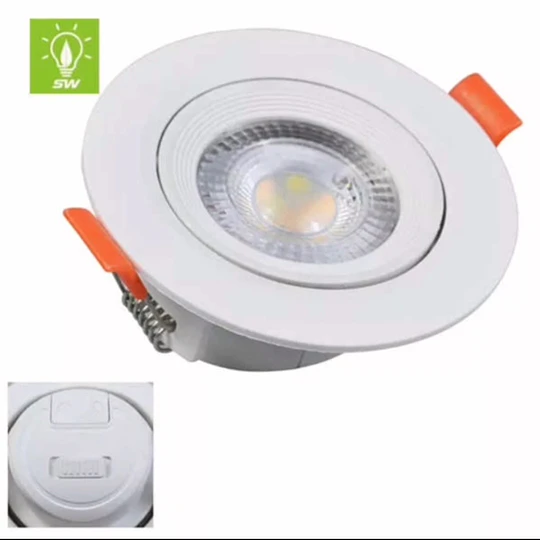 Foco Basculante Led Embutido 3w Para Cielo / Hb Led