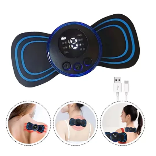 Masajeador Eléctrico De Cuello Espalda Cervical Pierna Usb 