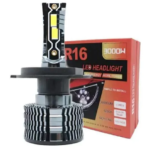 TURBO LED H11 R16. 300W 30.000 LUMENES (24494)