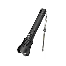 Potente Linterna Led P90 De Carga Usb Aleación De Aluminio