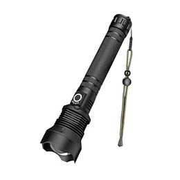 Potente Linterna Led P90 De Carga Usb Aleación De Aluminio