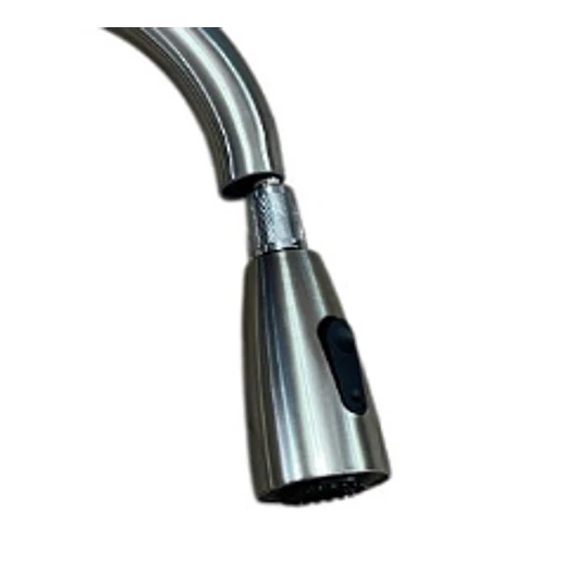 LLAVE MONOMANDO DE COCINA CON EXTENSIÓN FLEXIBLE CROMADO (30291)
