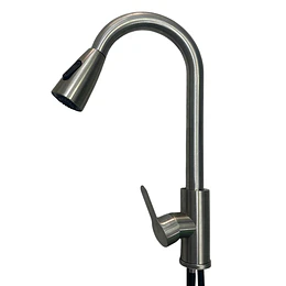 Llave Monomando de Cocina con Extensión Flexible Cromado (30289)