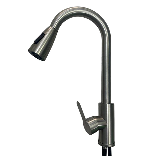 Llave Monomando de Cocina con Extensión Flexible Cromado (30289)