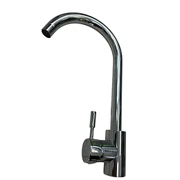 LLAVE MONOMANDO DE COCINA AGUA CALIENTE Y FRIA CROMADO (30174)