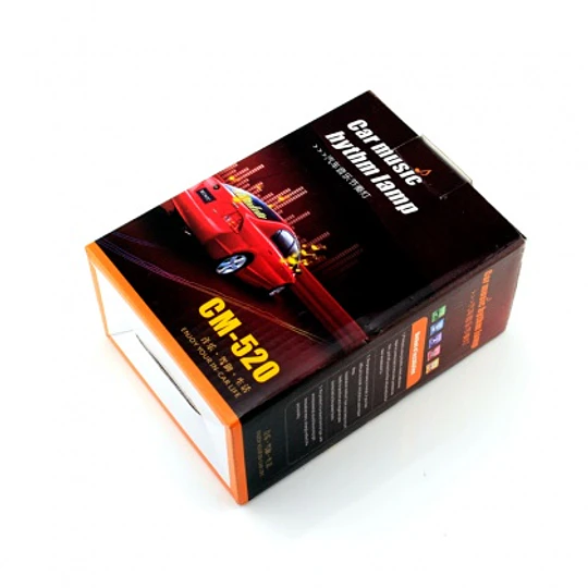 banda de luz de auto con  música,  ritmo LED Flash con control 