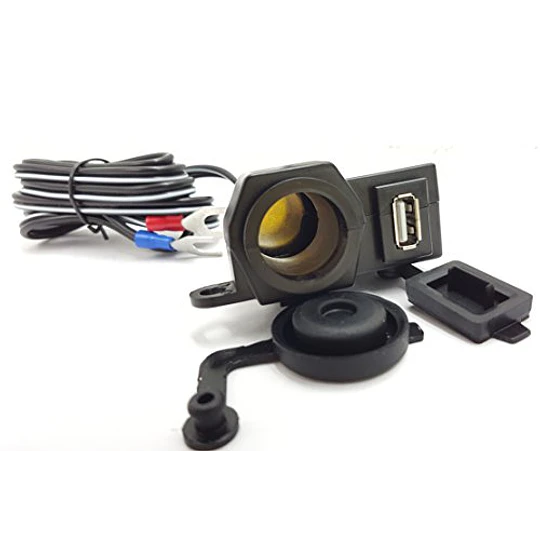 ENCENDEDOR USB CARGADOR DE TOMA DE CORRIENTE