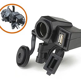  ENCENDEDOR USB CARGADOR DE TOMA DE CORRIENTE