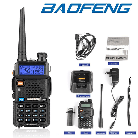 Radio VHF UHF Dual Band Baofeng UV-5R