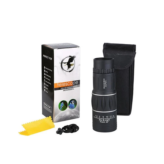  Monocular 16x52 Telescopio Monocular de visión nocturna portátil a prueba de agua