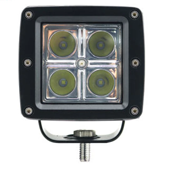 Proyección de larga distancia de 12 W, luces LED resistentes al agua