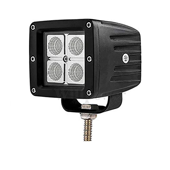 Proyección de larga distancia de 12 W, luces LED resistentes al agua