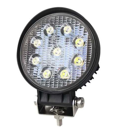 foco neblinero 9 Led 27w  Luz De Trabajo 
