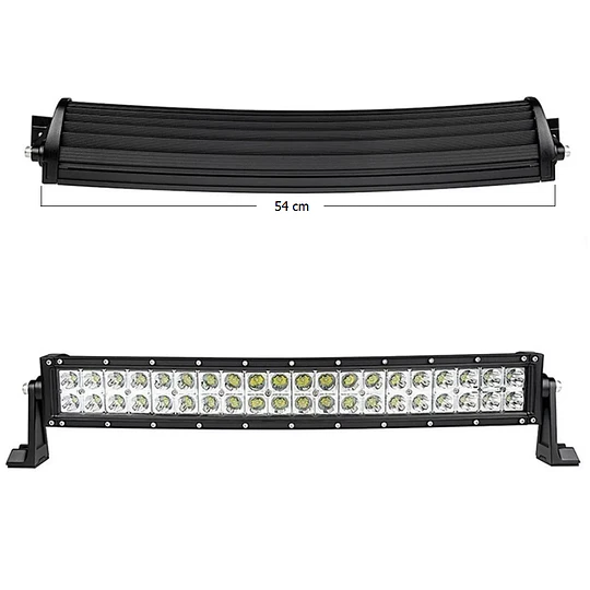 Barra Led Curva 120w Neblinero 54cm 