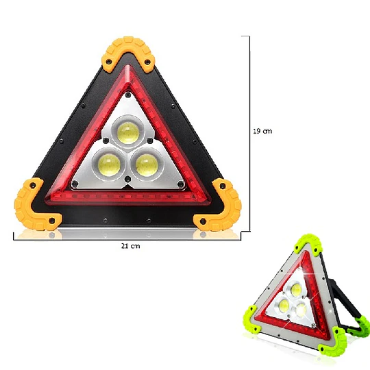 Luces de emergencia, Triangulo de advertencia para coche