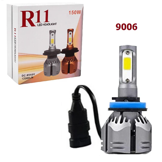 ampolleta R11 LED 9006 / 12000LM 