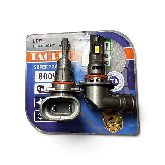 LED AUTO 9005 X2 FULL ILUMINACION SIN CABLE Y VENTILADOR INCORPORADO