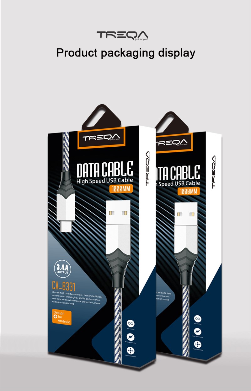 Cable V8 cordon TREQA