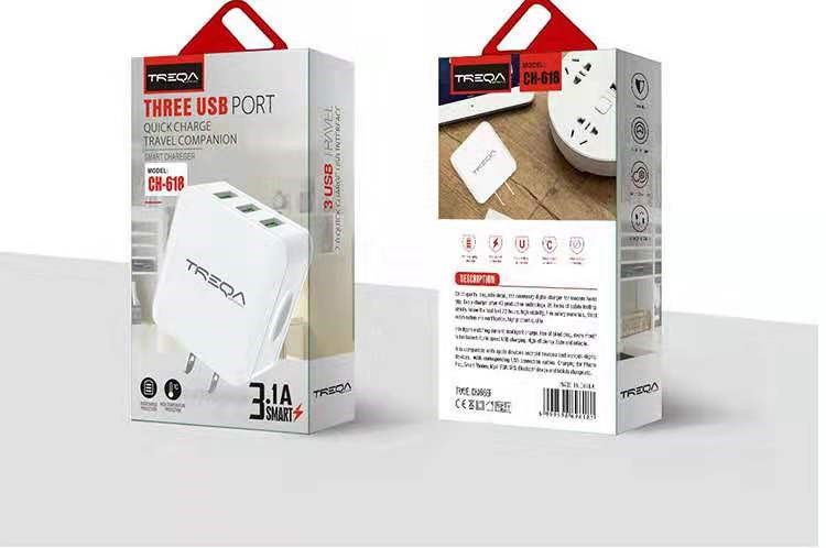 Adaptador 3 usb