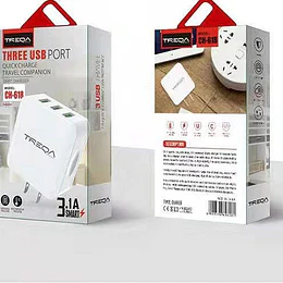 Adaptador 3 usb
