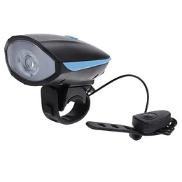 LUZ DE BICICLETA CON BOCINA (20752)