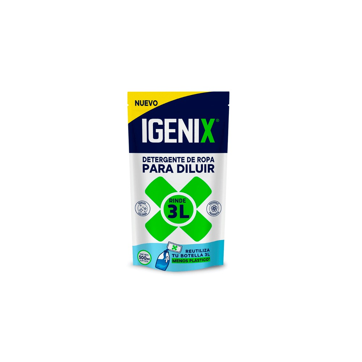 Detergente líquido para diluir 500 ml - IGENIX