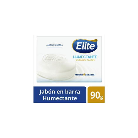 Jabón en barra Humectante Cuidado Suave 90 gr. - ELITE